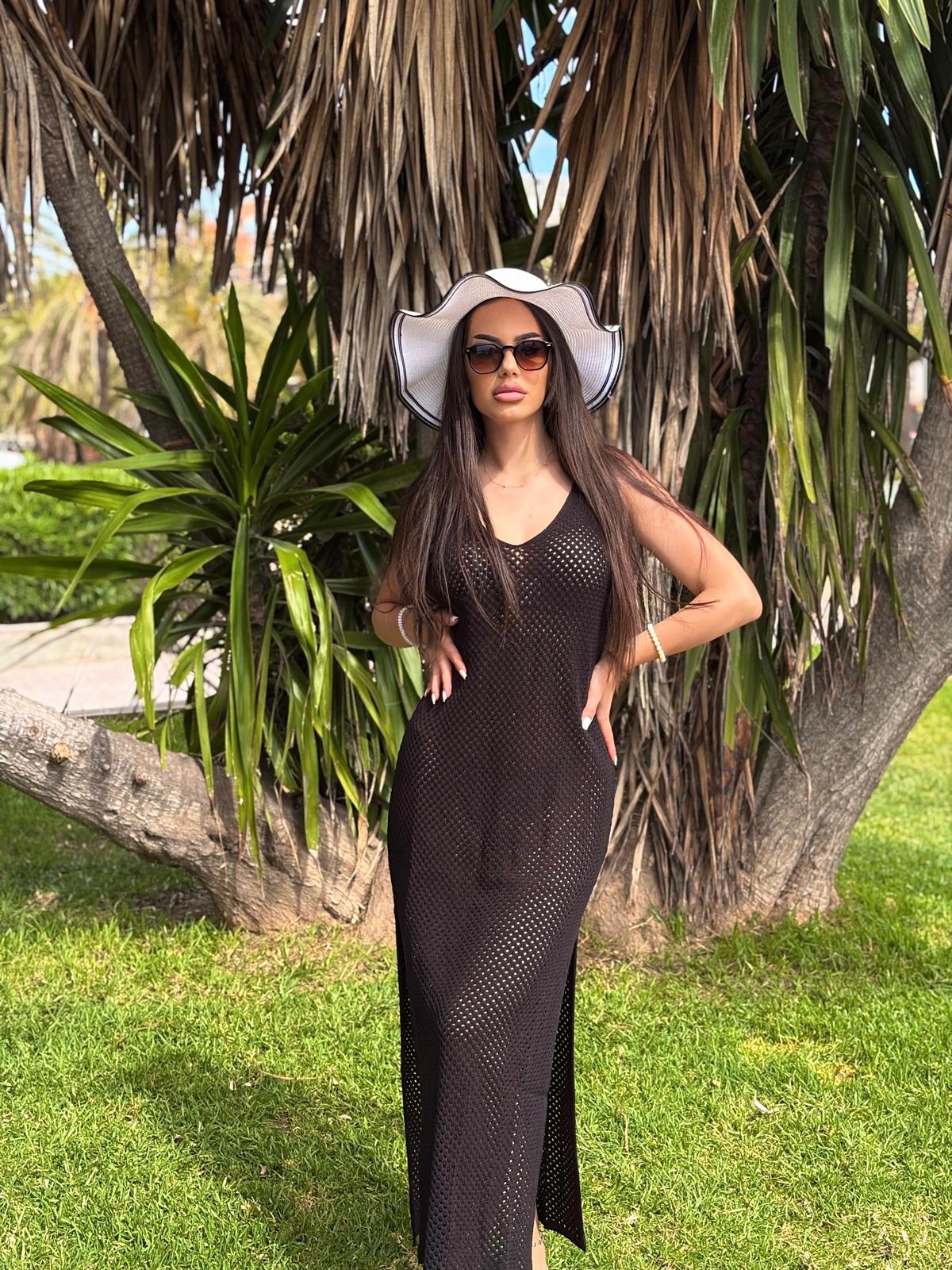 Abito Maxi Noa in Mesh